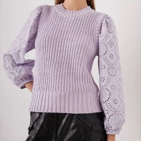 Rails Dhalia Lilac Sweater S - Picture 1 of 7